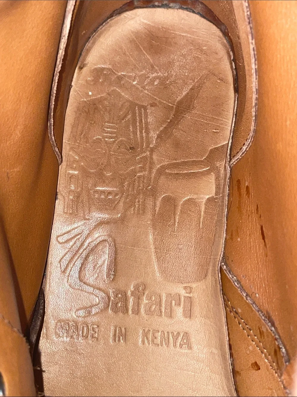 Bata Safari Kenya Suede Chukka Boots Brown Handmade Men's Size 8